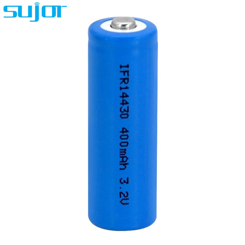 LiFePO4 battery 3.2V 14430 4/5AA 400mAh lithium iron phosphate battery