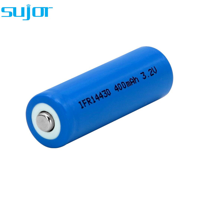 LiFePO4 battery 3.2V 14430 4/5AA 400mAh lithium iron phosphate battery