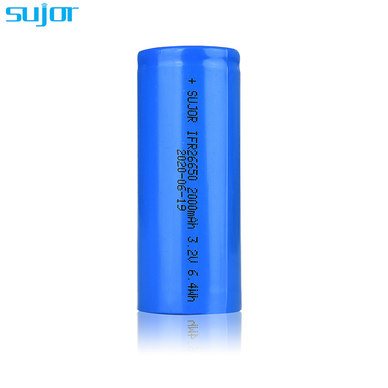 LiFePO4 battery 3.2V 26650 2000mAh LFP battery