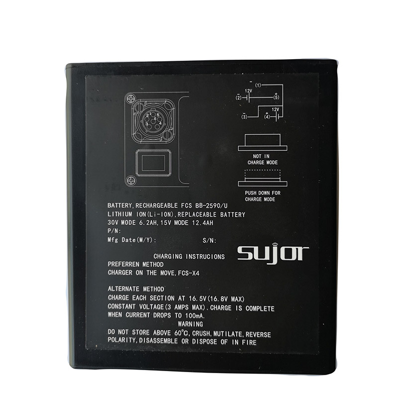 Battery BB-2590/U 14.4V 15Ah 28.8V 7.5Ah Lithium ion battery pack MIL-PRF-32052/1