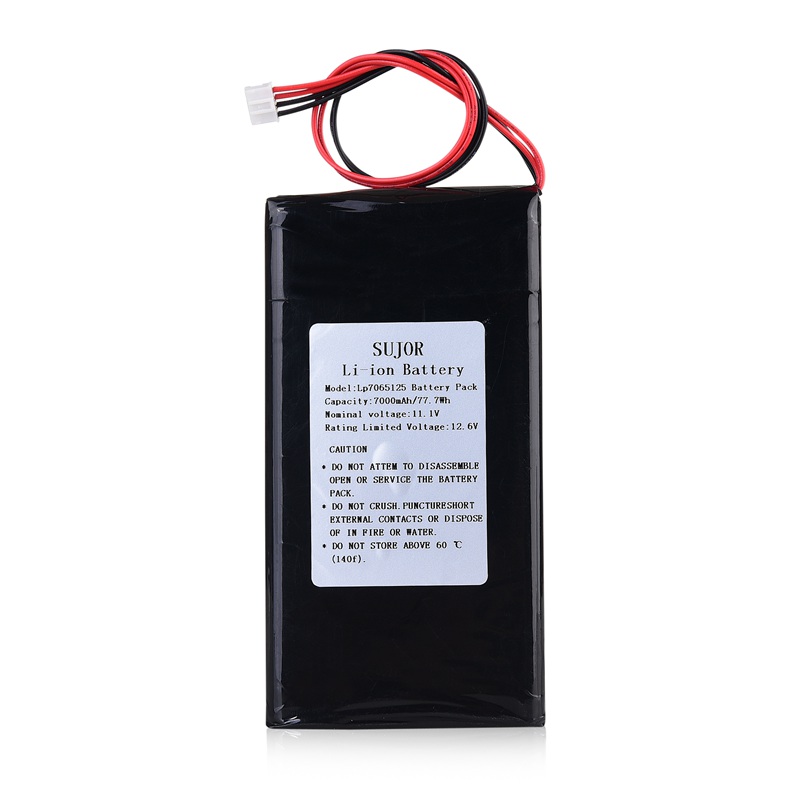 Low temperature Lithium polymer battery 11.1V 7065125 7000mAh