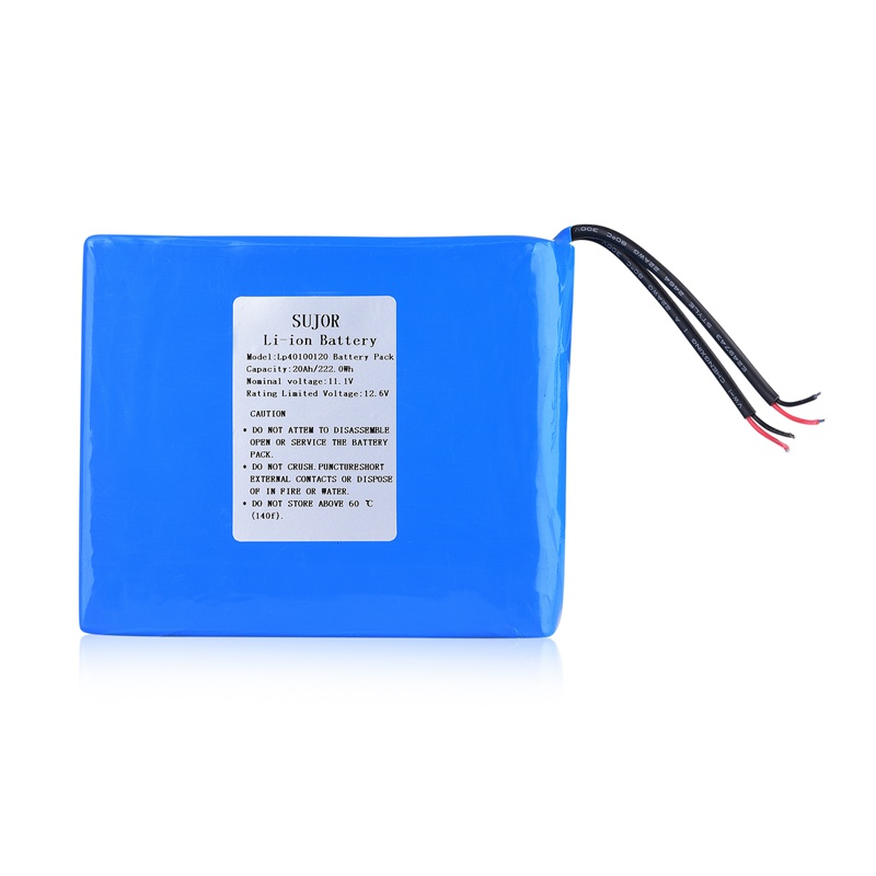 Low temperature Lithium polymer battery 11.1V 40100120 20Ah
