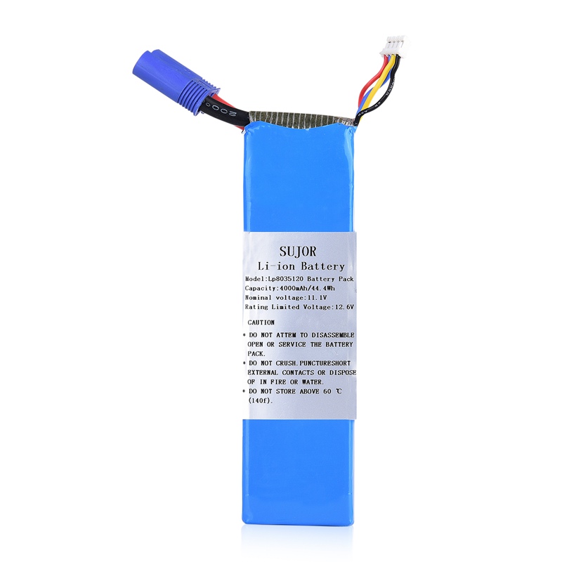 High drain Lithium polymer battery jump starter battery