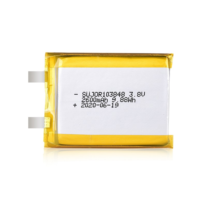 Lithium polymer battery 3.8V 103848 2600mAh
