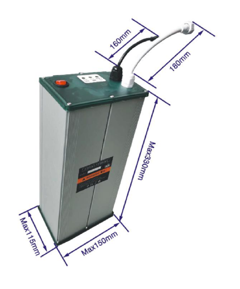 12V 30Ah Lithium ion battery pack for solar street light