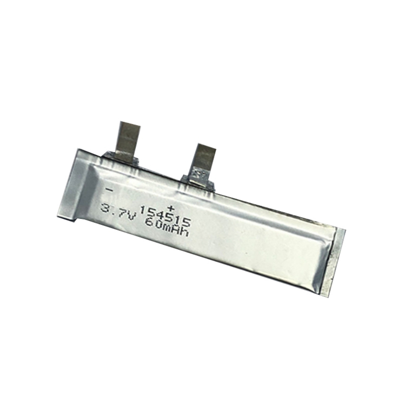 Ultra-thin Lithium polymer battery 3.7V 154515 60mAh