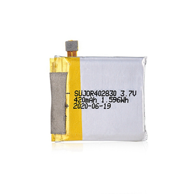 Lithium polymer battery 3.7V 402830 420mAh