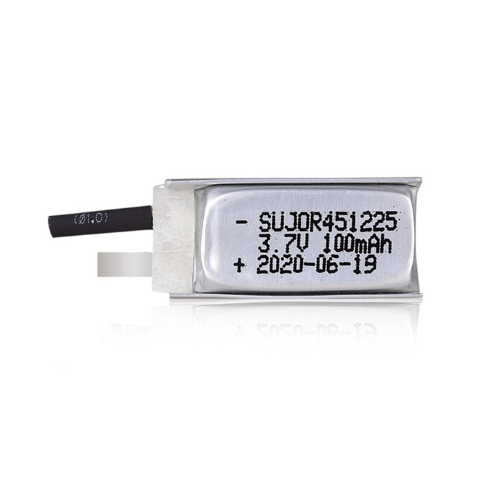 Lithium polymer battery 3.7V 451225 100mAh