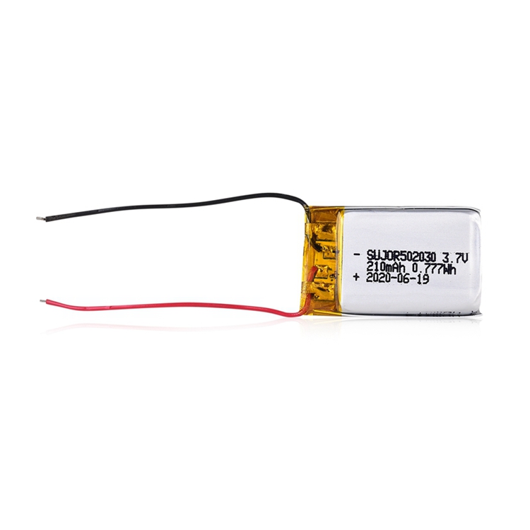 Lithium polymer battery 3.7V 502030 210mAh