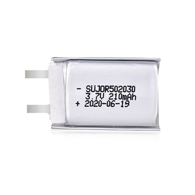 Li polymer battery 3.7V 502030 210mAh