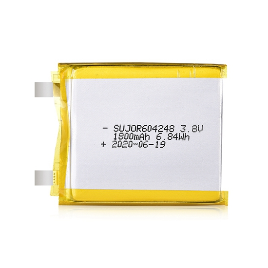 Lithium-polymer battery 3.8V 604248 1800mAh