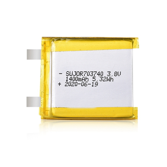 Lithium-polymer battery 3.8V 703740 1400mAh