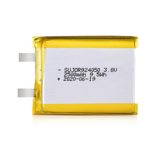 Li-polymer battery 3.8V 924050 2500mAh