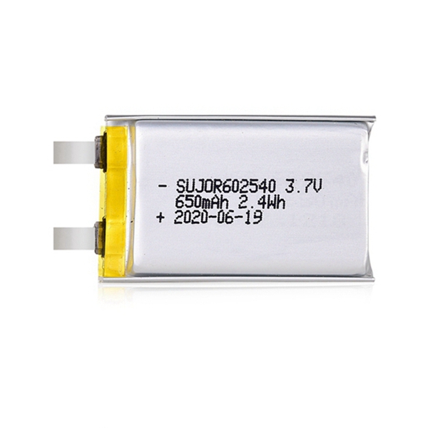 Lithium polymer battery 3.7V 602540 650mAh