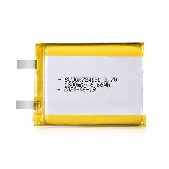 Li-polymer battery 3.7V 724050 1800mAh
