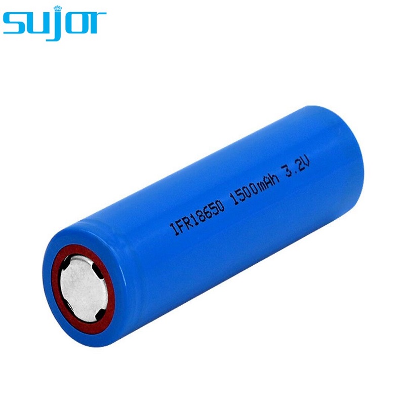 LiFePO4 battery 3.2V 18650 1500mAh lithium iron phosphate battery