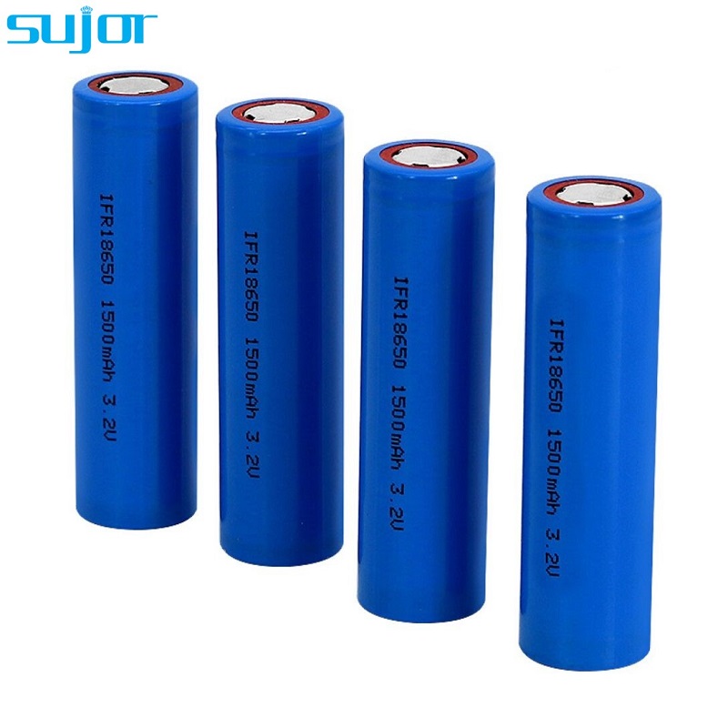 LiFePO4 battery 3.2V 18650 1500mAh lithium iron phosphate battery