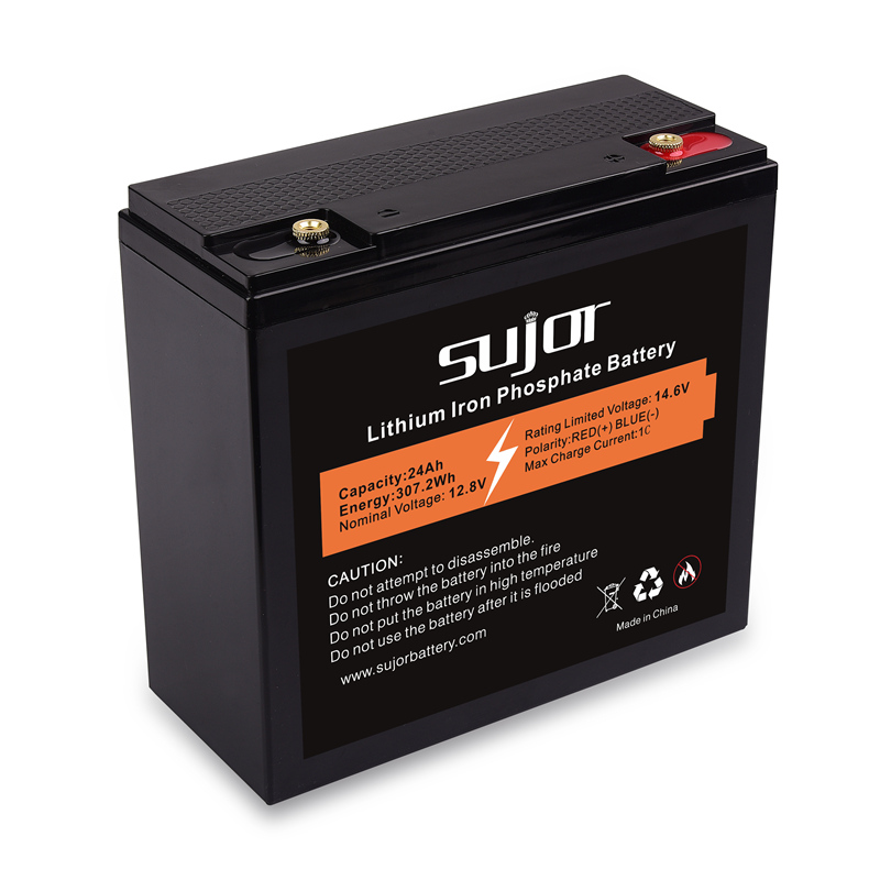 LiFePO4 battery pack 12V 24Ah for UPS