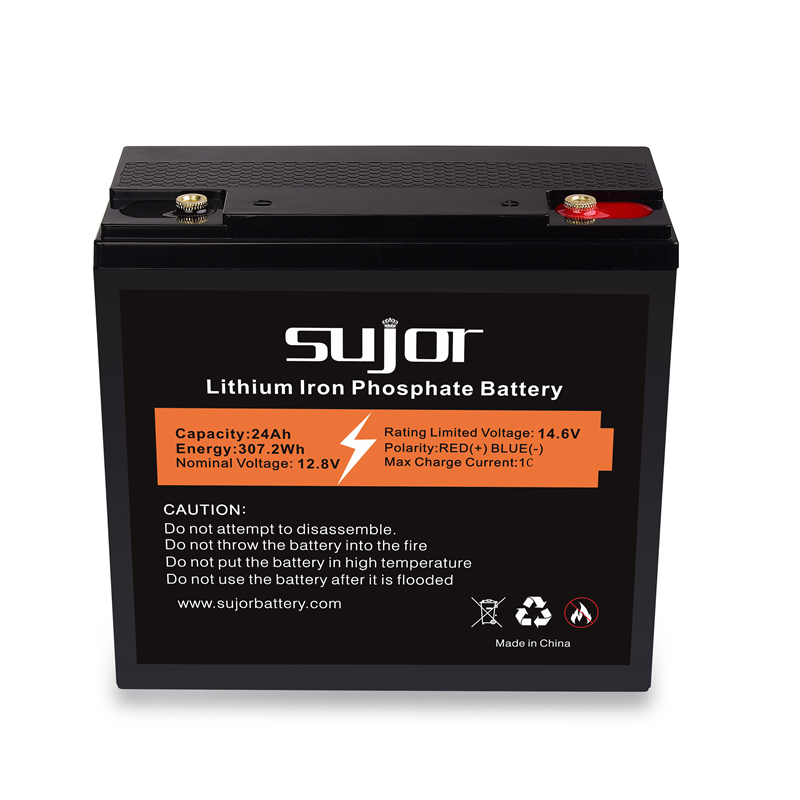 LiFePO4 battery pack 12V 24Ah for UPS