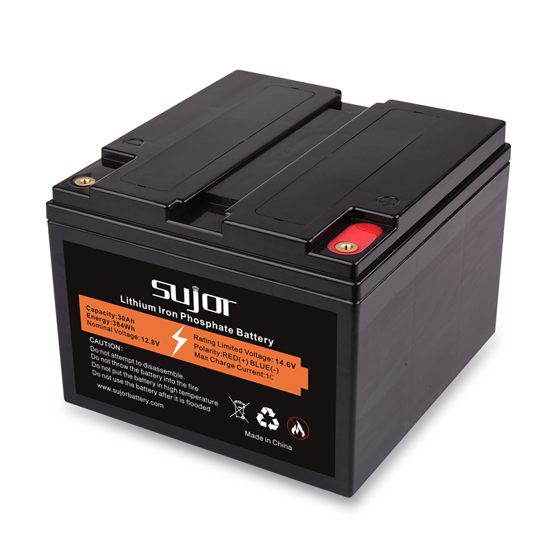 LiFePO4 battery pack 12V 30Ah for lead acid replacement