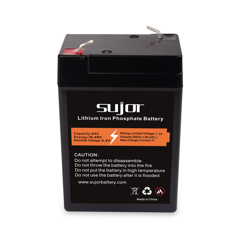 LiFePO4 battery pack 6V 6Ah