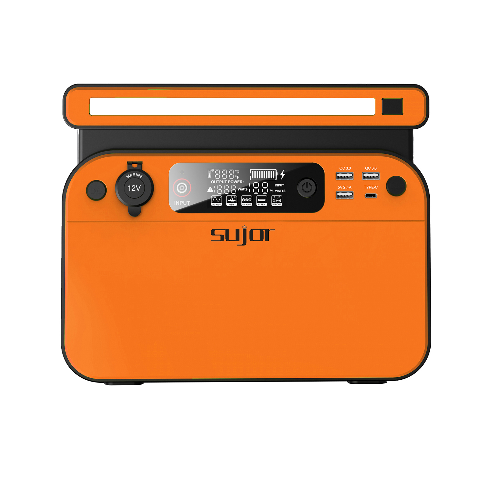SUJOR Portable power generator GT500 500W pure sine wave portable power station