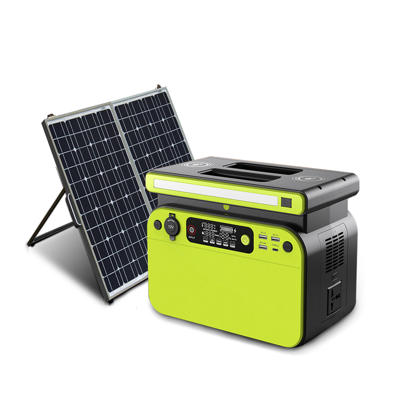 SUJOR Portable power station GT500 518W 110 220V Off Grid Portable Solar Power Generator with solar panel