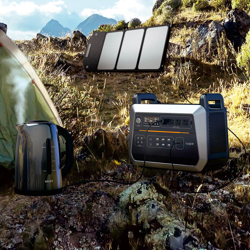 SUJOR 2000W Portable Power Station ST2000 Quick charge within 2hours Portable Power Generator