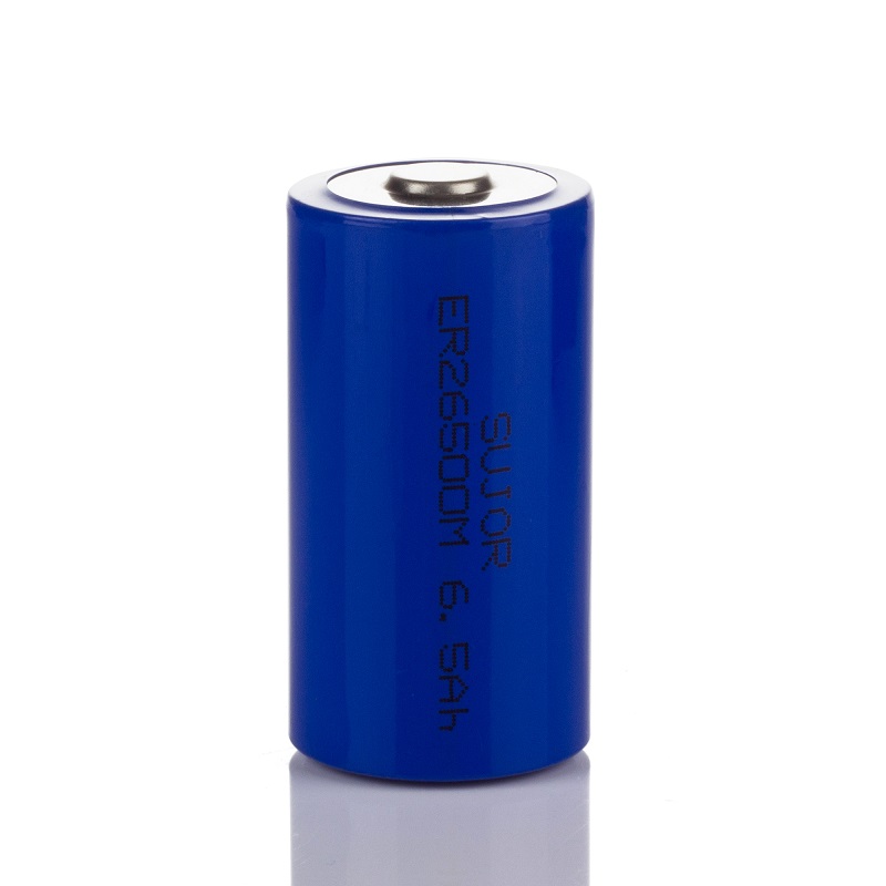 SUJOR Li-SOCl2 battery ER26500M 6500mAh 3.6V Spiral high power type